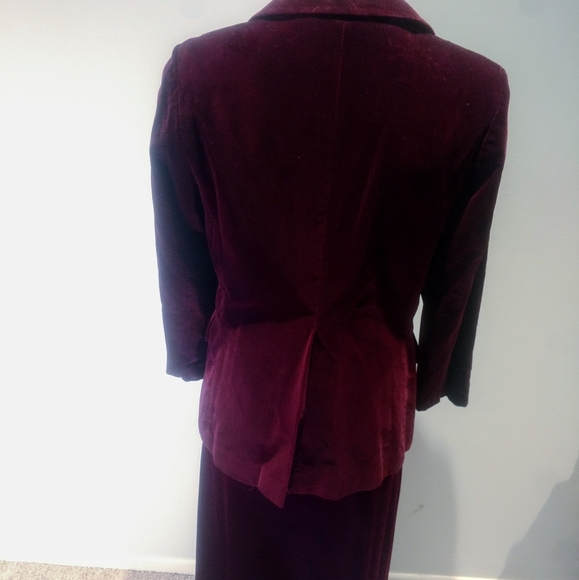 Vintage Velvet Skirt Suit - Picture 7 of 7